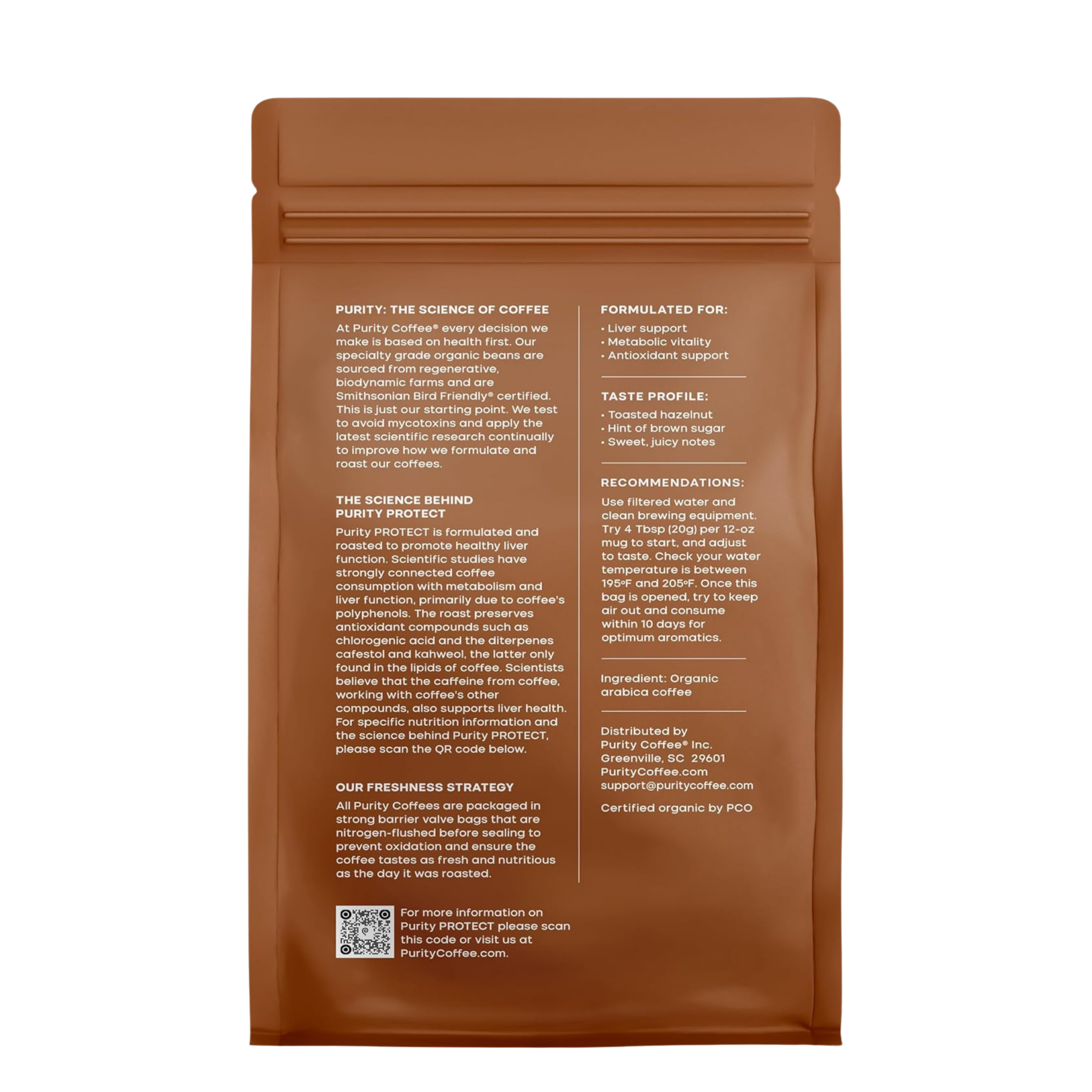 PROTECT High Antioxidant Ground Coffee – 340g Bag