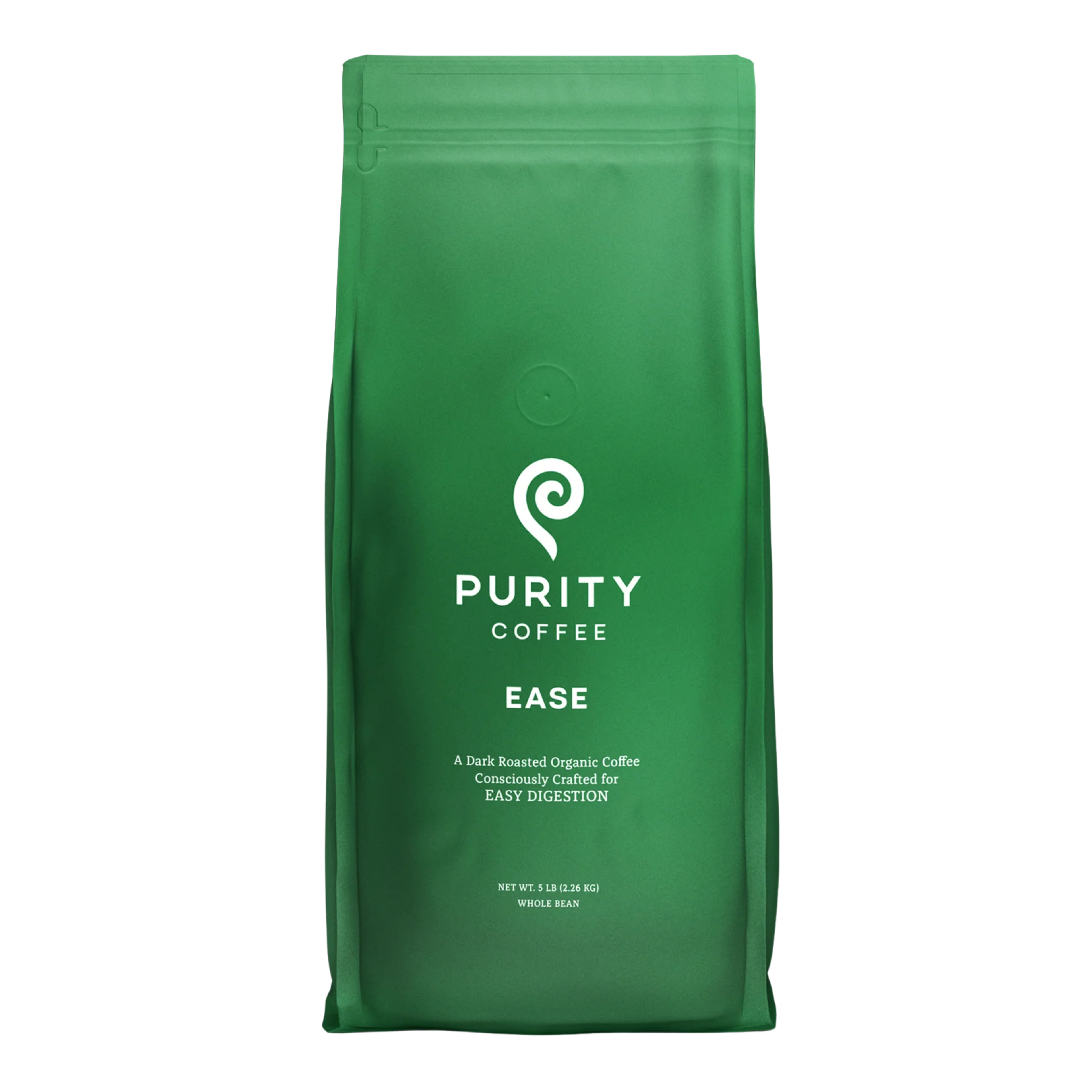 EASE Low Acid Dark Roast Whole Bean – 2268g Bag
