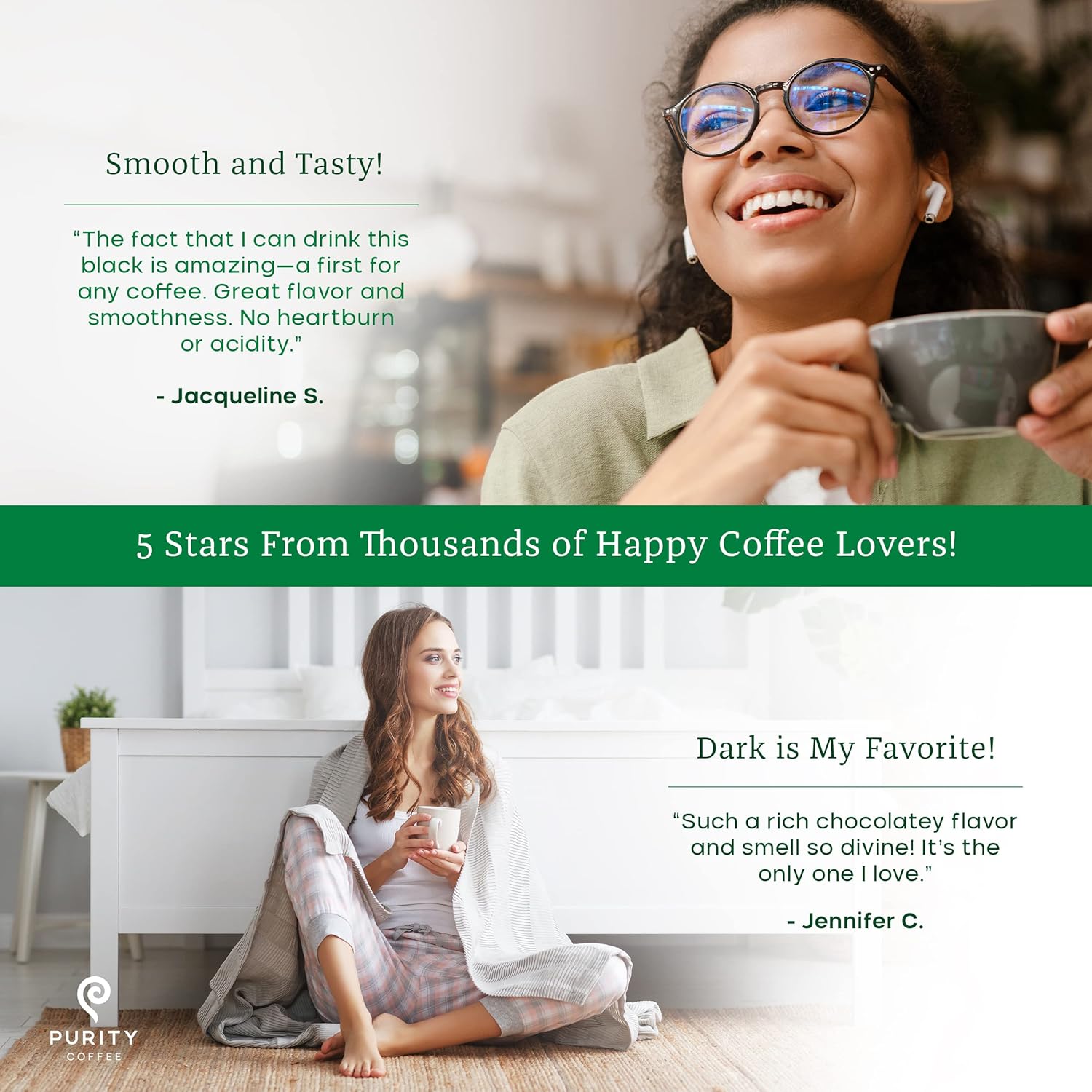 EASE Low Acid Dark Roast Whole Bean – 2268g Bag