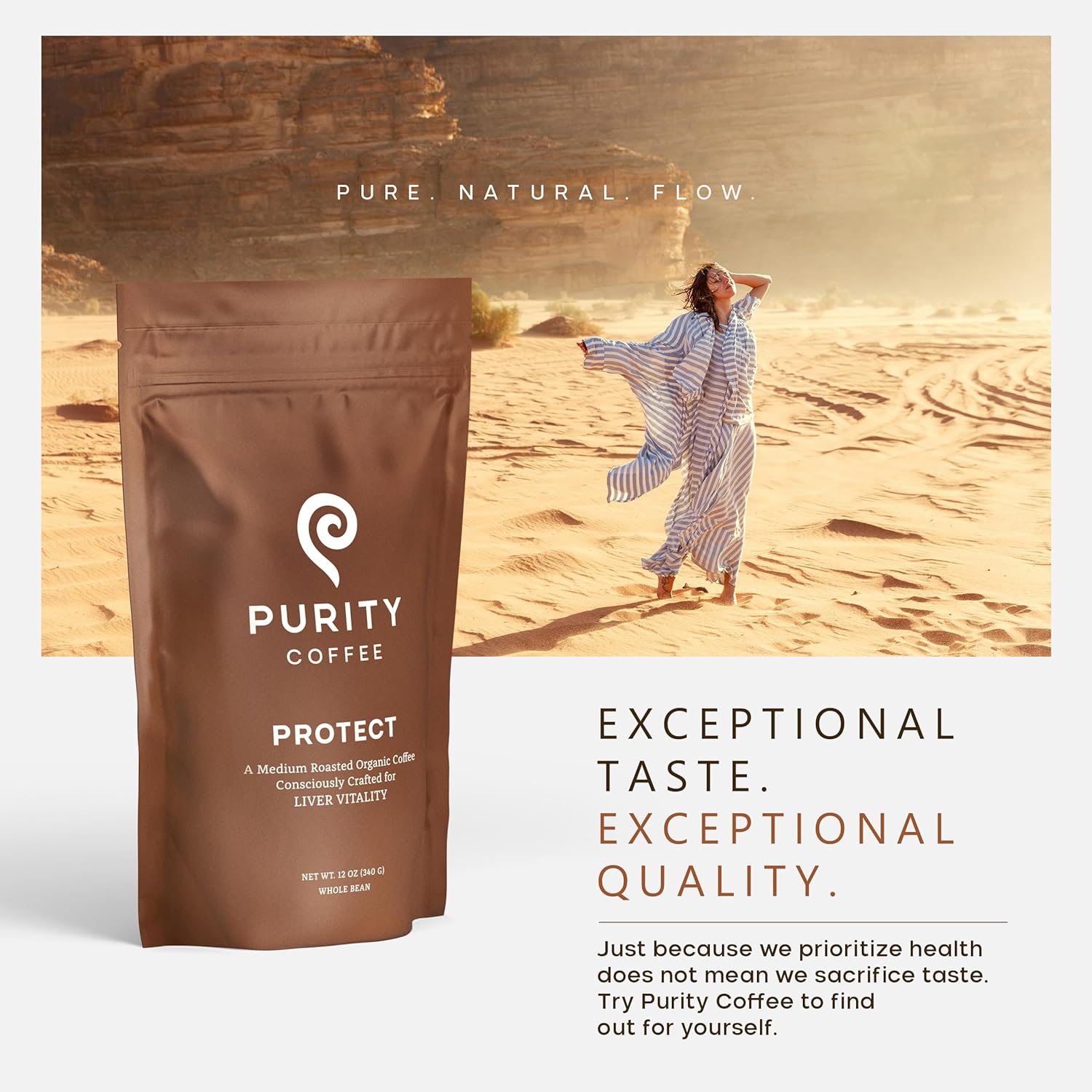 PROTECT High Antioxidant Whole Bean Coffee – 340g