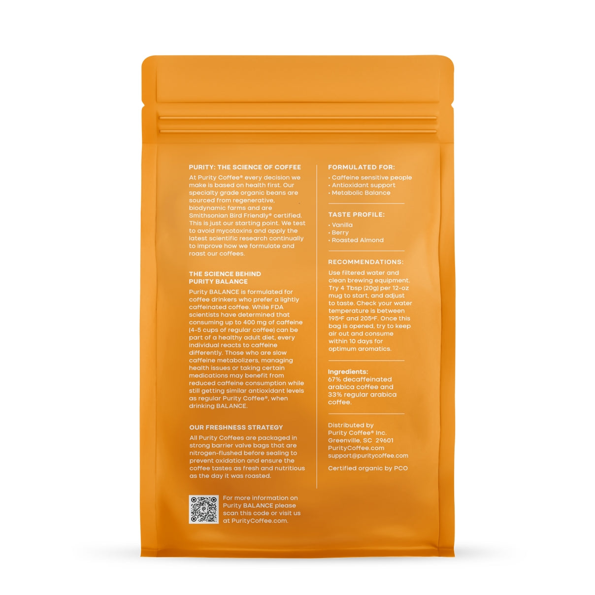 BALANCE: ⅓ Caff Ground Coffee – 340 g